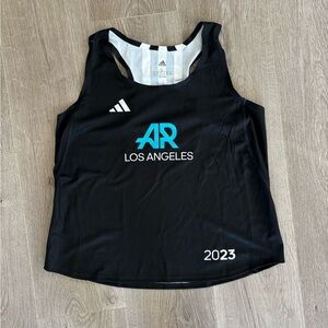 Adidas Women’s Black Running Singlet /Tank Top (L)